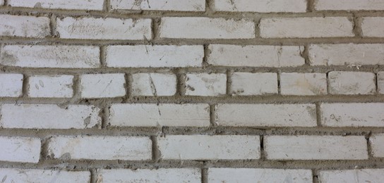 Photo of Texture of brick wall as background, closeup