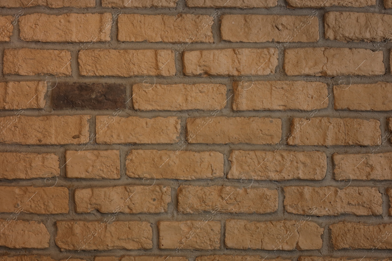Photo of Texture of brick wall as background, closeup