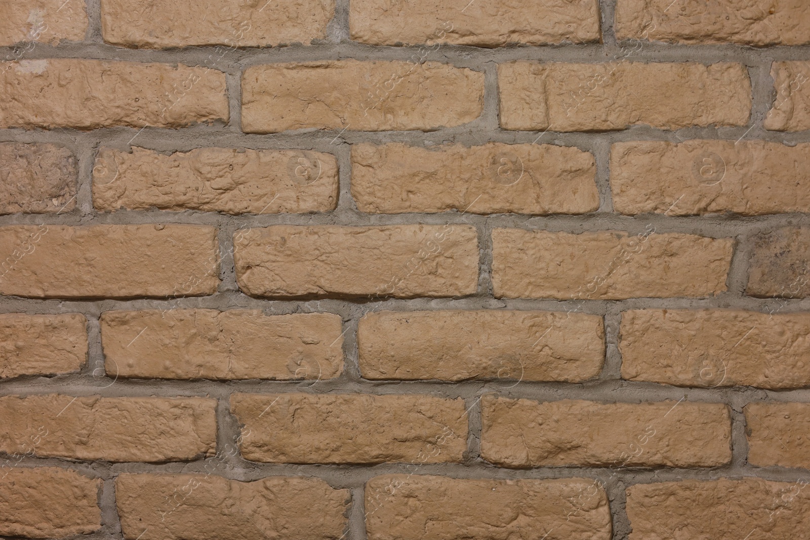 Photo of Texture of brick wall as background, closeup
