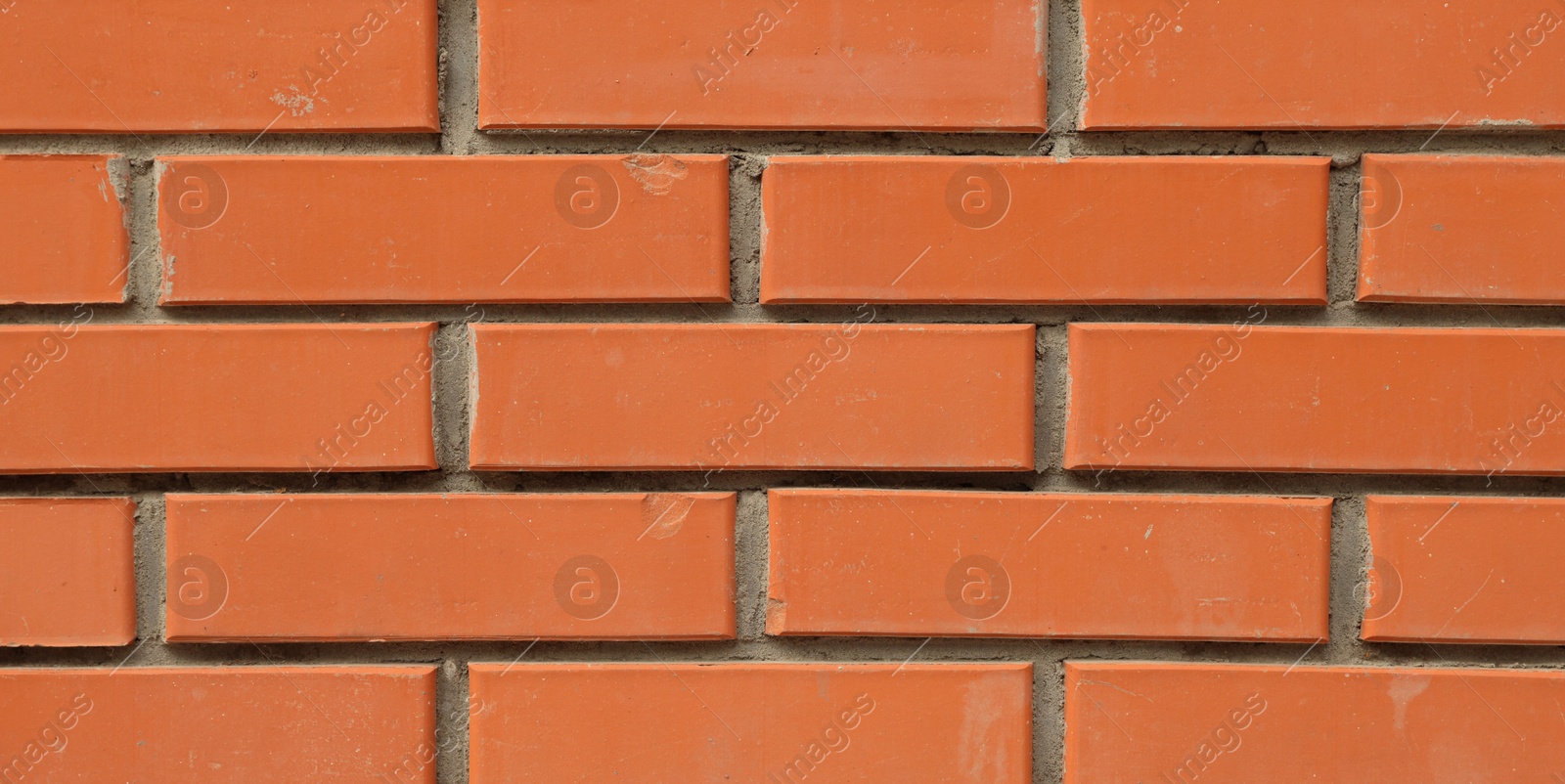 Texture of red brick wall as background, closeup Photo of Texture of red brick wall as background, closeup