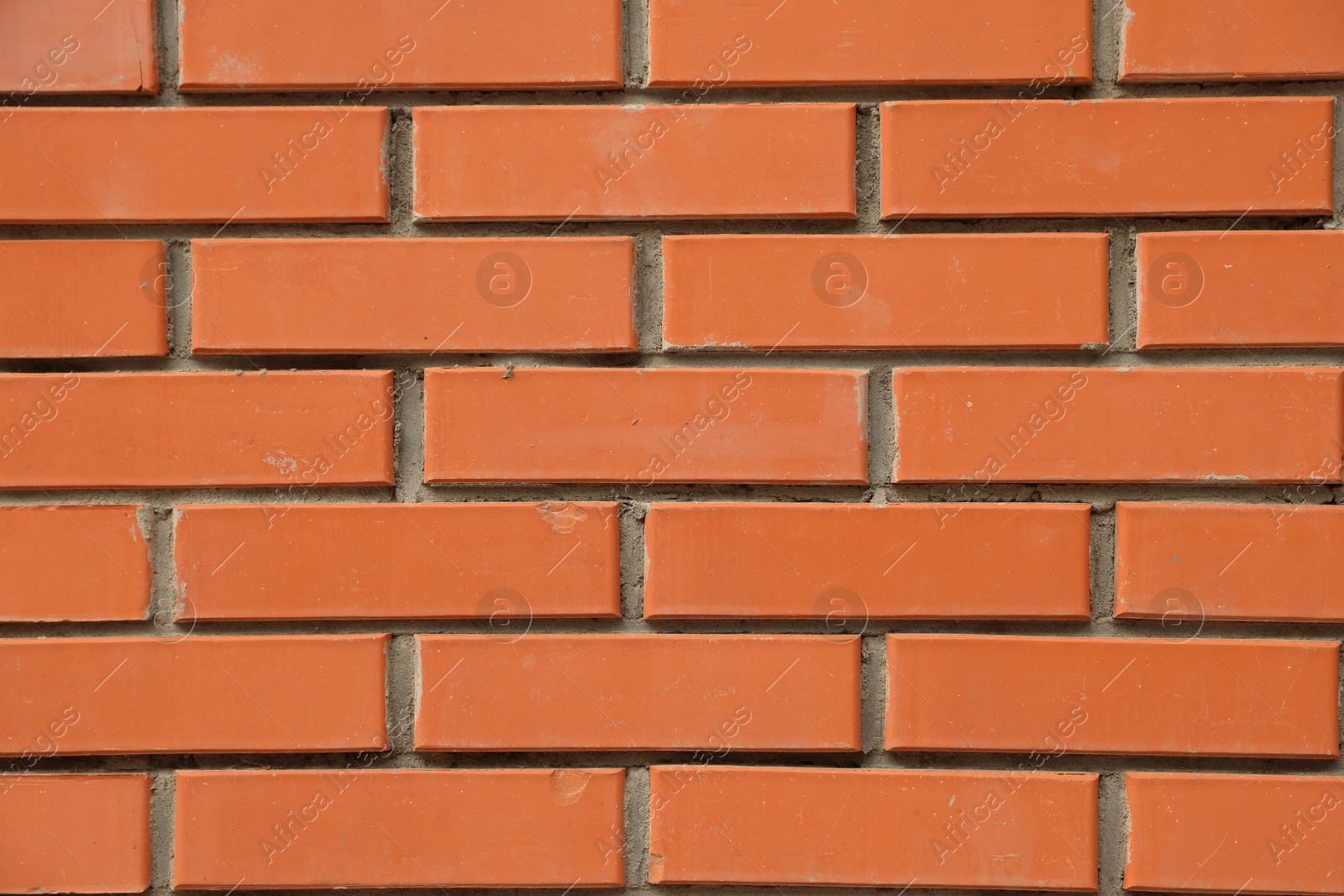 Texture of red brick wall as background, closeup Photo of Texture of red brick wall as background, closeup