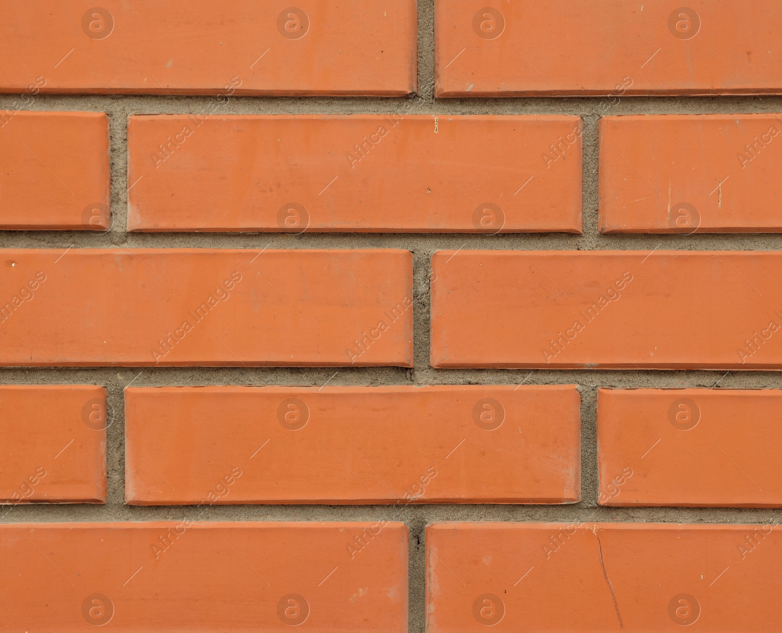 Texture of red brick wall as background, closeup Photo of Texture of red brick wall as background, closeup
