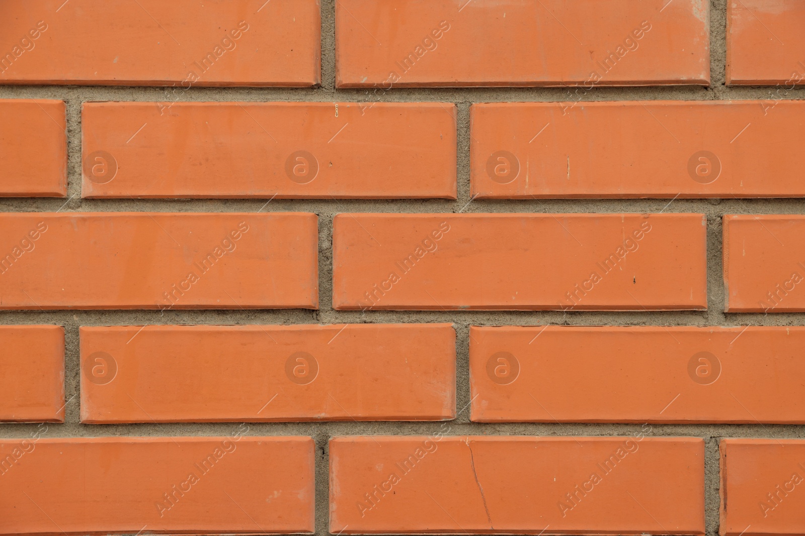 Texture of red brick wall as background, closeup Photo of Texture of red brick wall as background, closeup