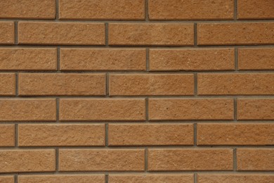 Photo of Texture of brick wall as background, closeup