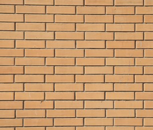 Photo of Texture of brick wall as background, closeup