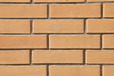 Photo of Texture of brick wall as background, closeup