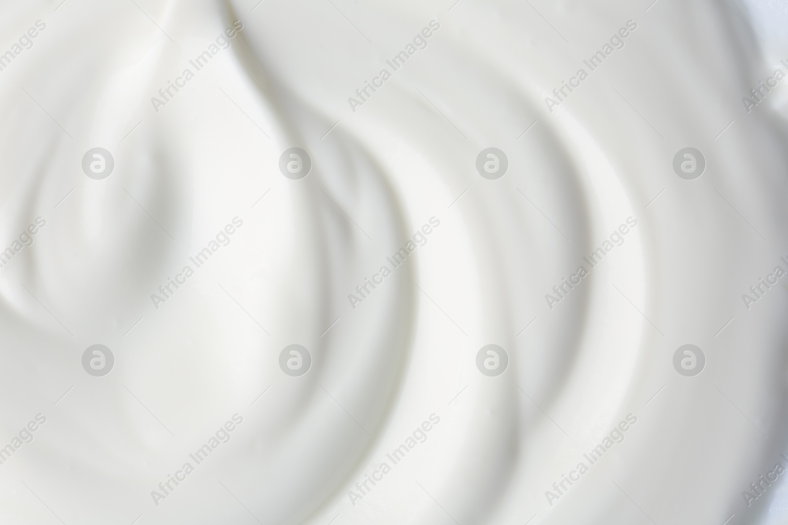 Texture of tasty yogurt as background, top view Photo of Texture of tasty yogurt as background, top view