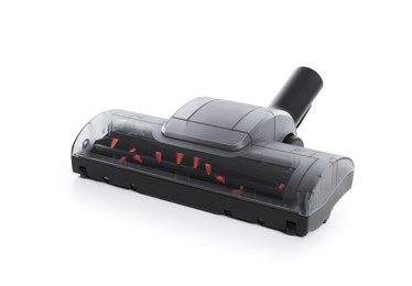 Photo of One vacuum cleaner brush on white background