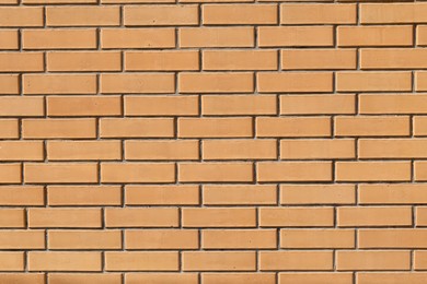 Photo of Texture of brick wall as background, closeup