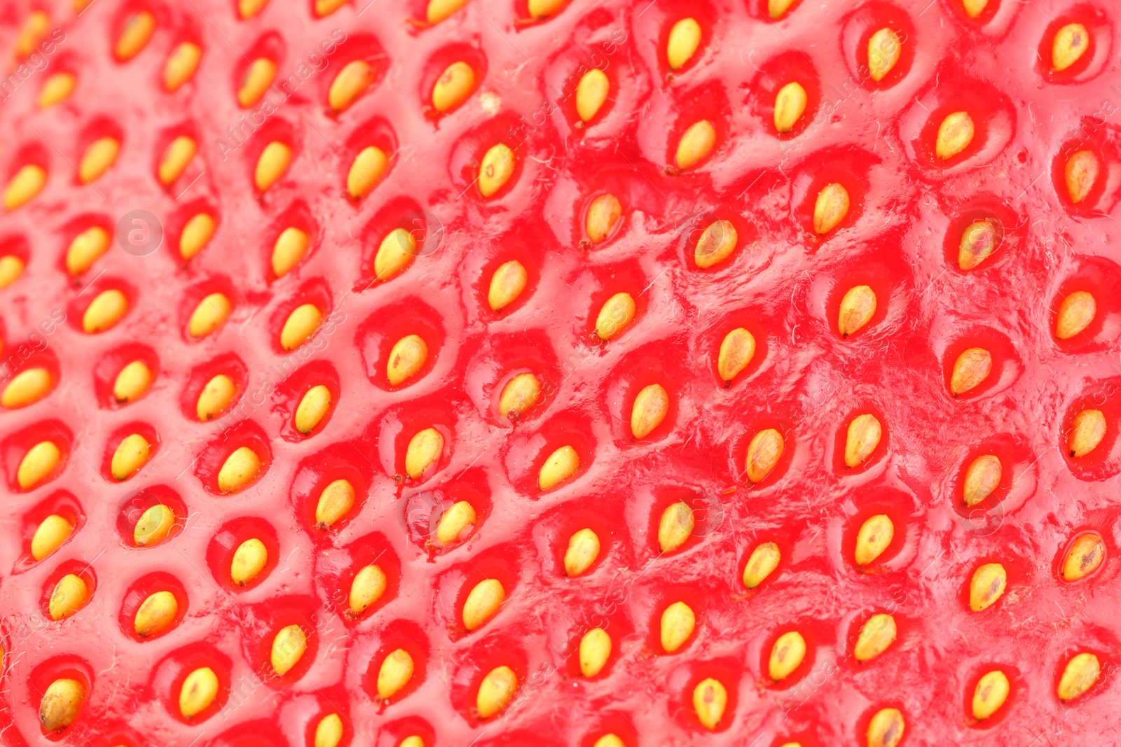 Fresh ripe strawberry as background, macro view Photo of Fresh ripe strawberry as background, macro view