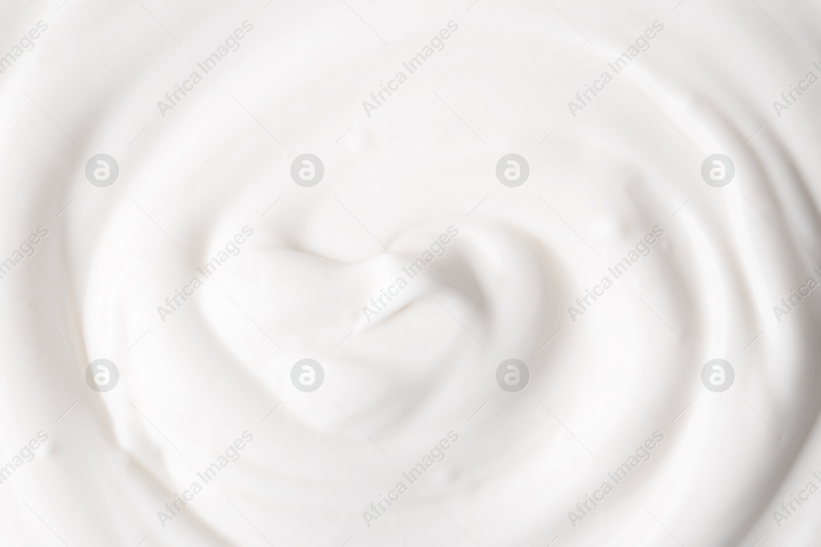 Texture of tasty yogurt as background, top view Photo of Texture of tasty yogurt as background, top view