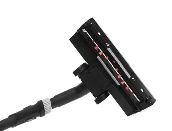 Photo of One vacuum cleaner brush on white background