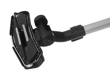Photo of One vacuum cleaner brush on white background