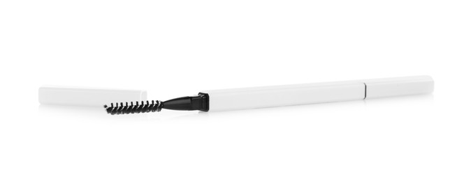 Photo of One mechanical eyebrow pencil isolated on white