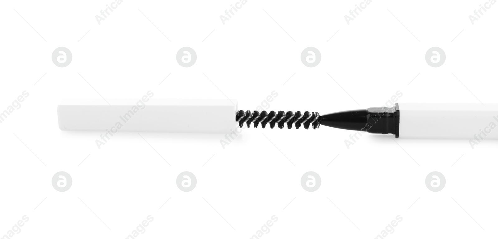 Photo of One mechanical eyebrow pencil isolated on white