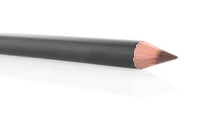 Photo of One brown eyebrow pencil isolated on white