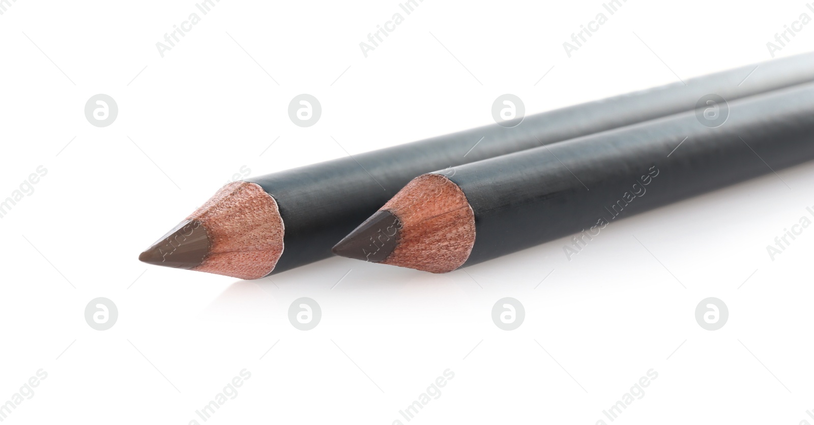 Photo of Two different eyebrow pencil isolated on white