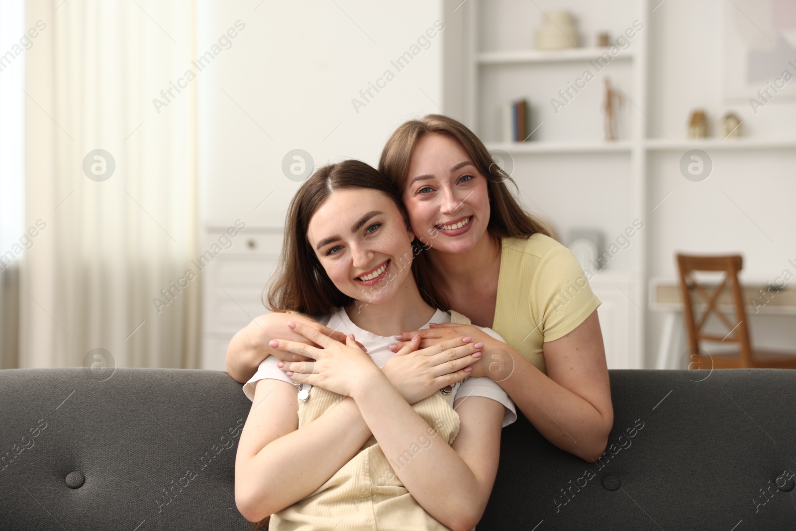 Photo of Happy friends together after apology at home