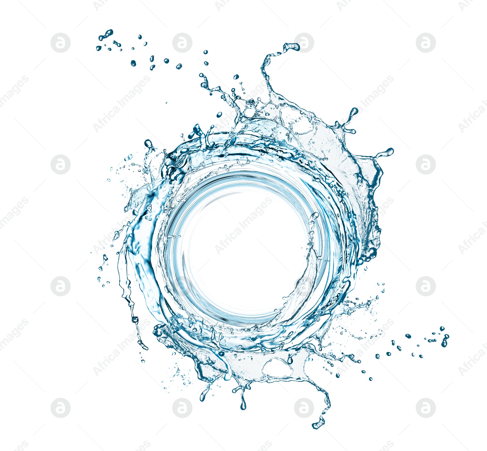 Water forming whirlpool on white background. Whirling fluid Image of Water forming whirlpool on white background. Whirling fluid