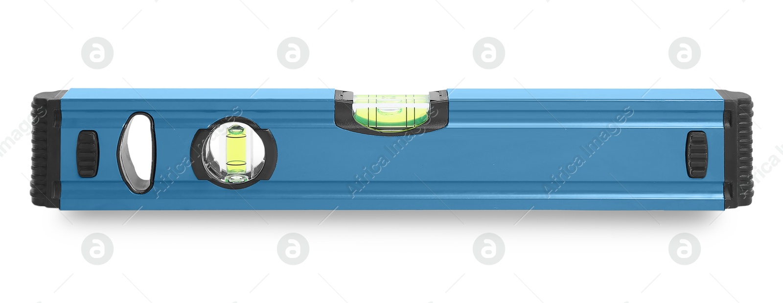 Blue bubble level isolated on white. Building measuring instrument Image of Blue bubble level isolated on white. Building measuring instrument