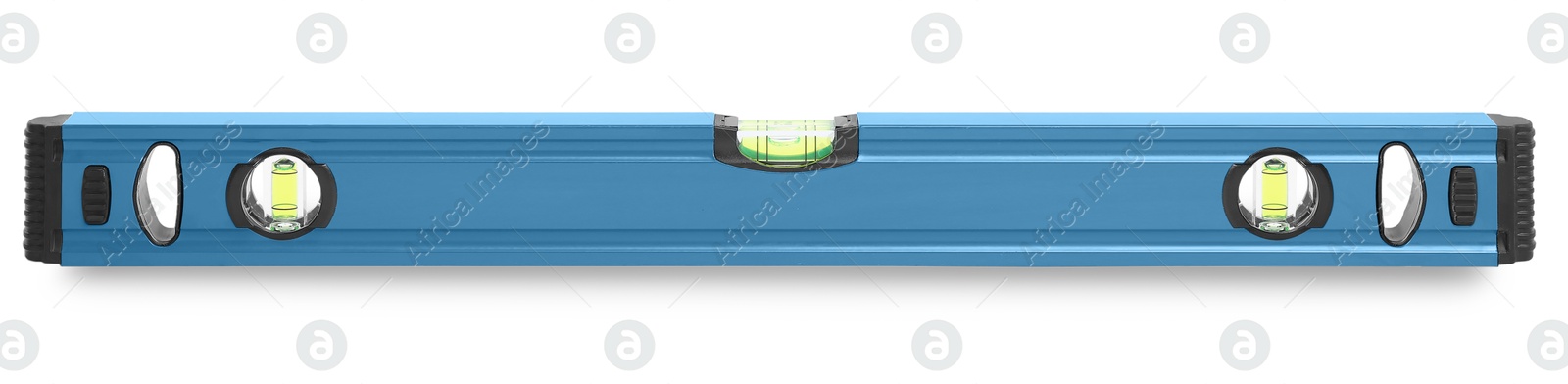Blue bubble level isolated on white. Building measuring instrument Image of Blue bubble level isolated on white. Building measuring instrument