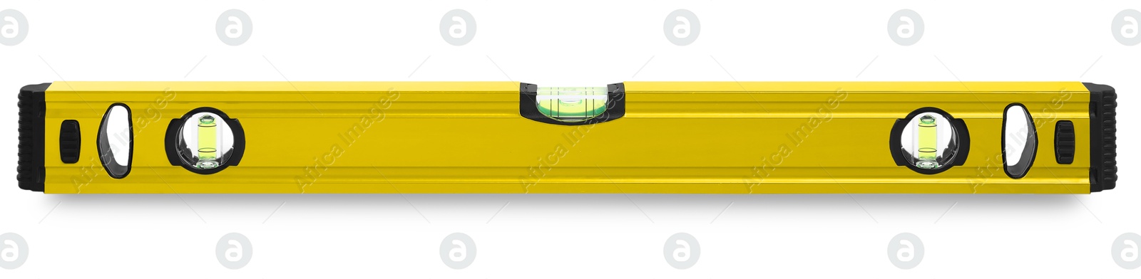 Yellow bubble level isolated on white. Building measuring instrument Image of Yellow bubble level isolated on white. Building measuring instrument