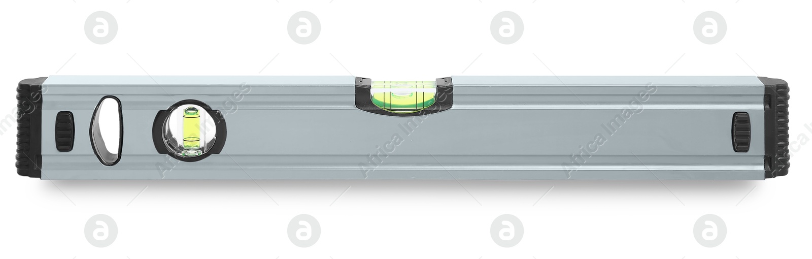 Grey bubble level isolated on white. Building measuring instrument Image of Grey bubble level isolated on white. Building measuring instrument
