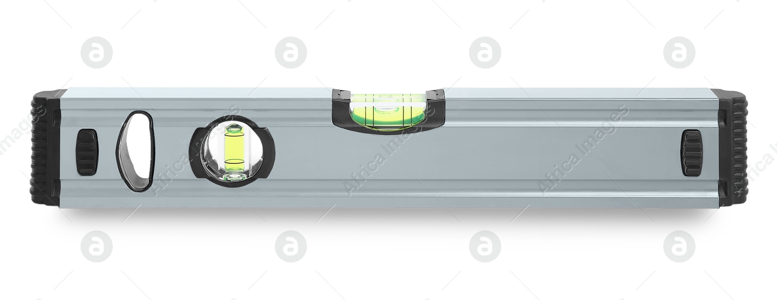 Grey bubble level isolated on white. Building measuring instrument Image of Grey bubble level isolated on white. Building measuring instrument