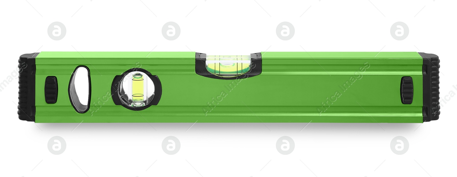 Green bubble level isolated on white. Building measuring instrument Image of Green bubble level isolated on white. Building measuring instrument