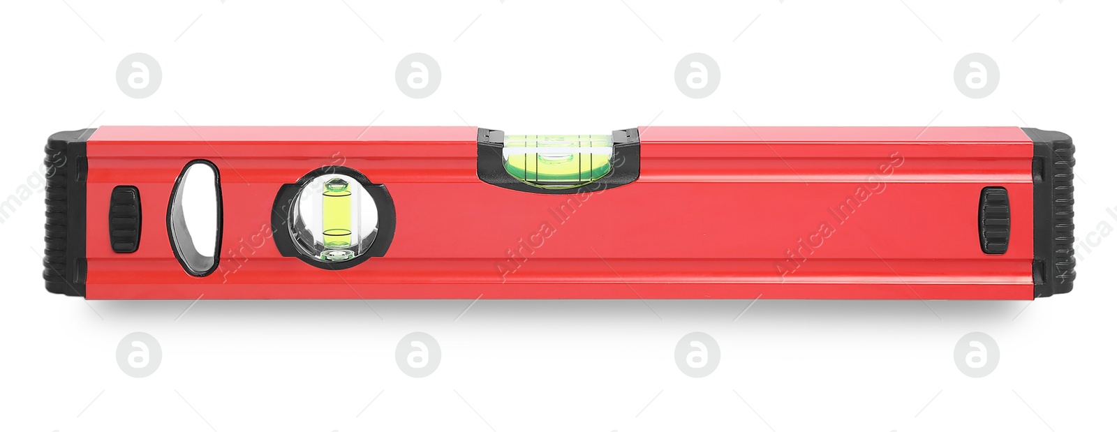 Red bubble level isolated on white. Building measuring instrument Image of Red bubble level isolated on white. Building measuring instrument