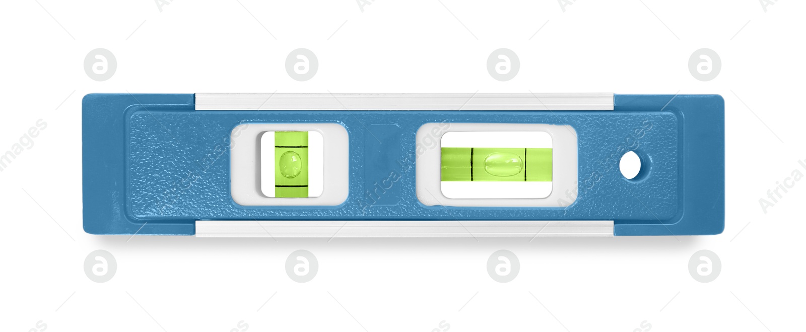 Blue bubble level isolated on white. Building measuring instrument Image of Blue bubble level isolated on white. Building measuring instrument