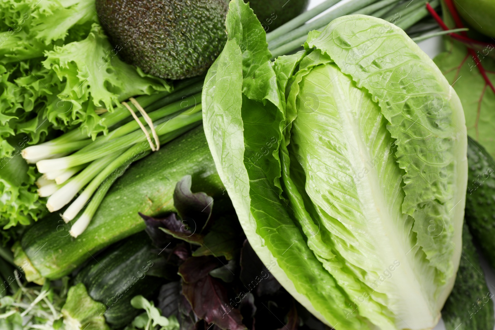 Superfood. Healthy food products as background, top view Photo of Superfood. Healthy food products as background, top view