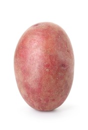 Photo of Fresh ripe red potato isolated on white