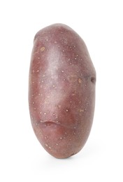 Photo of Fresh ripe red potato isolated on white