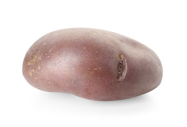 Photo of Fresh ripe red potato isolated on white