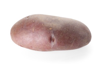 Photo of Fresh ripe red potato isolated on white
