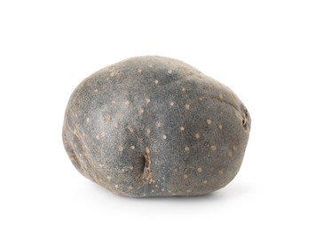 Photo of Fresh ripe purple potato isolated on white