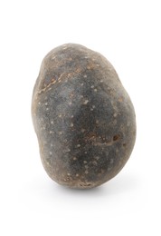 Photo of Fresh ripe purple potato isolated on white