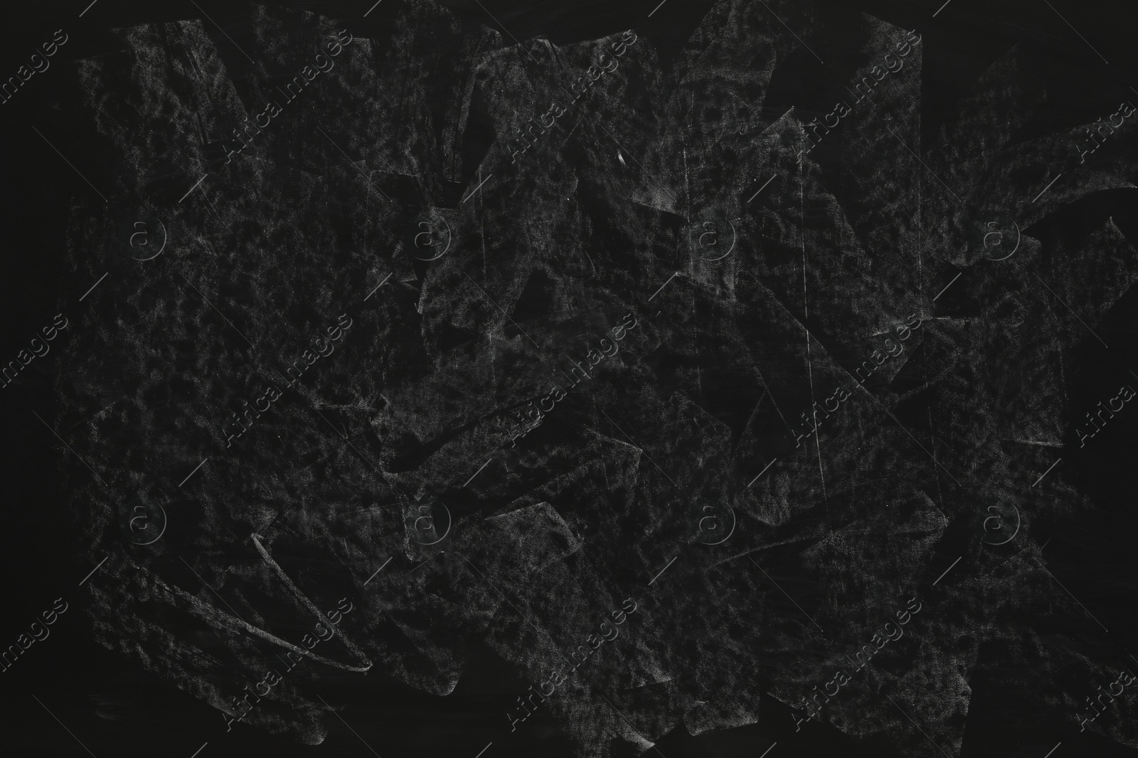Chalk rubbed out on black chalkboard as background, closeup. Space for text Photo of Chalk rubbed out on black chalkboard as background, closeup. Space for text