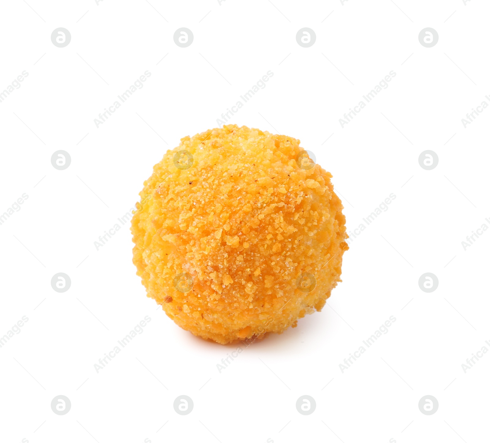 Photo of Delicious fried croquette ball isolated on white