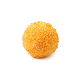 Photo of Delicious fried croquette ball isolated on white