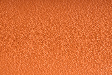 Photo of Texture of natural leather as background, closeup