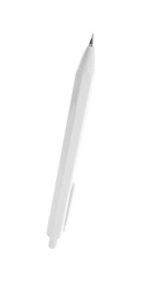 Photo of One modern mechanical pencil isolated on white