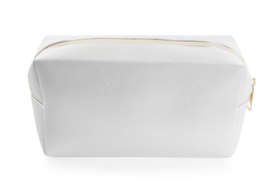Photo of One stylish pencil case isolated on white