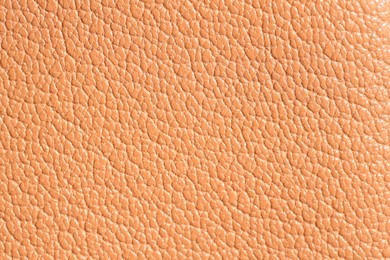 Photo of Texture of natural leather as background, closeup