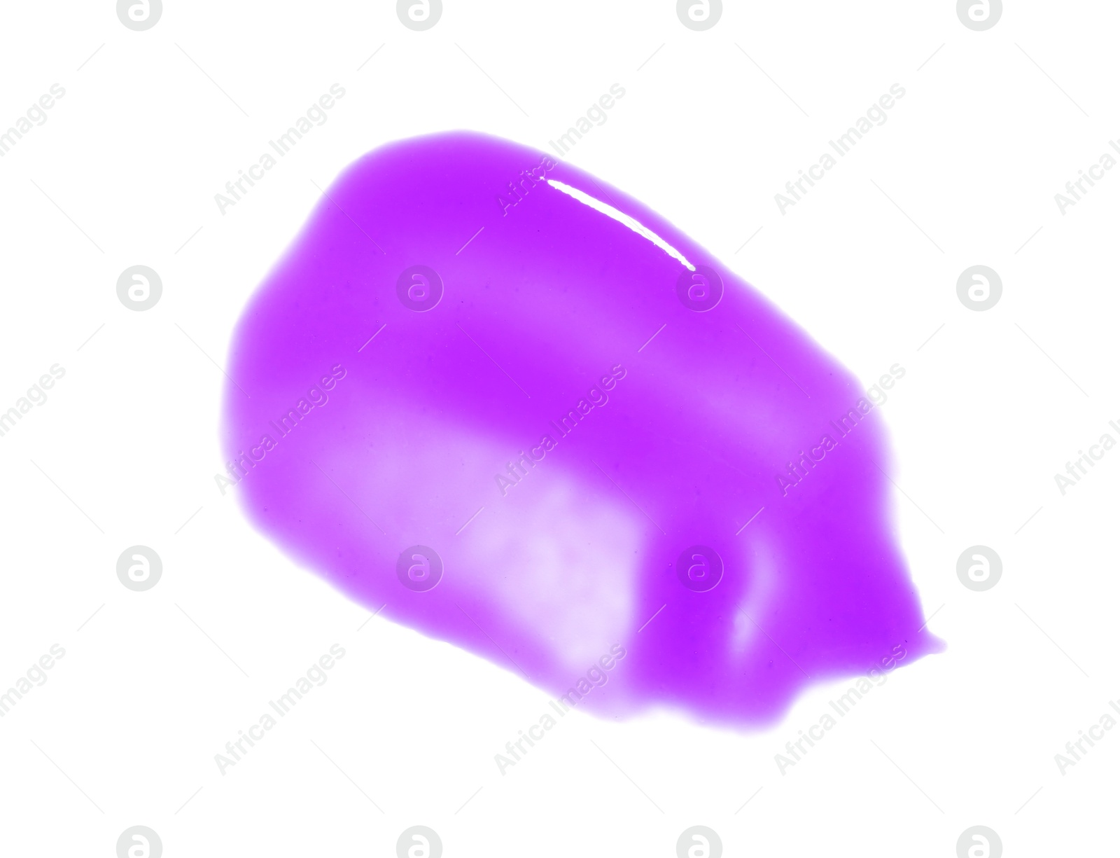 Sample of care cosmetic product for blonde hair isolated on white, top view Photo of Sample of care cosmetic product for blonde hair isolated on white, top view
