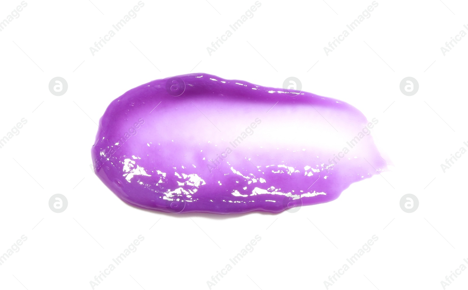 Sample of care cosmetic product for blonde hair isolated on white, top view Photo of Sample of care cosmetic product for blonde hair isolated on white, top view