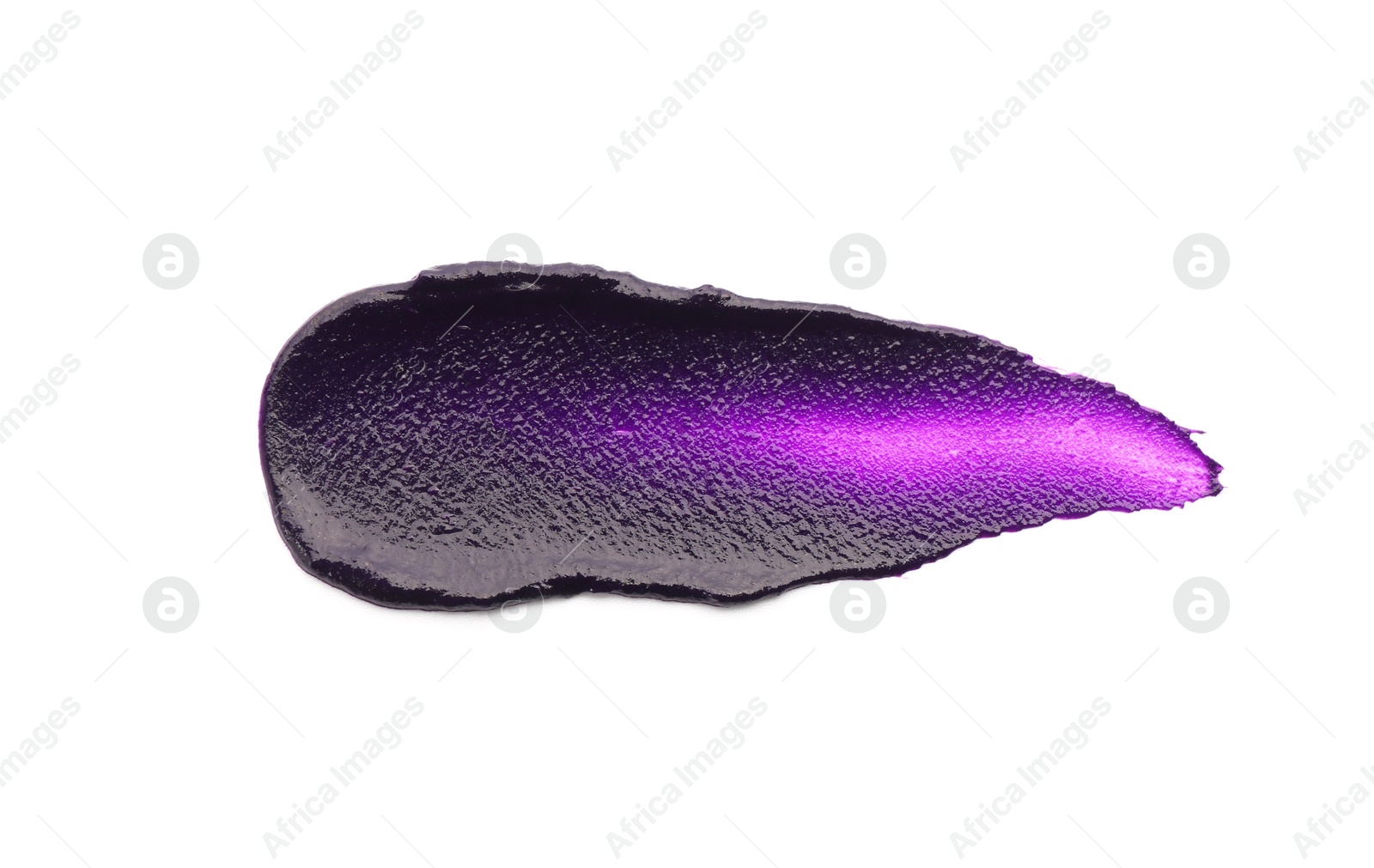 Sample of care cosmetic product for blonde hair isolated on white, top view Photo of Sample of care cosmetic product for blonde hair isolated on white, top view