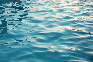 Photo of Closeup view of swimming pool as background
