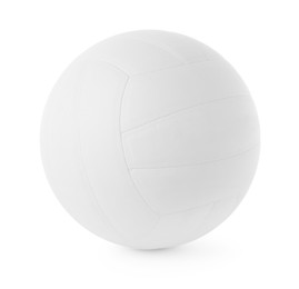 Photo of One volleyball ball isolated on white. Sports equipment